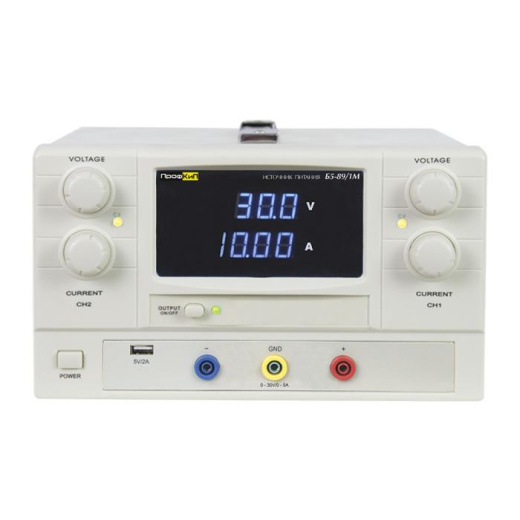ПрофКиП Б5-89/1М источник питания (1; 0 В … 30 В; 0 А … 20 А)