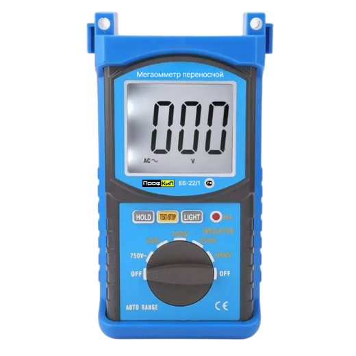 ПрофКиП Е6-22/1 мегаомметр цифровой (250В ... 2500В)